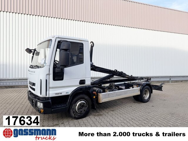 Iveco EuroCargo ML75E16 4x2, City-Abroller - Kancalı yükleyici kamyon: fotoğraf 1 Iveco EuroCargo ML75E16 4x2, City-Abroller - Kancalı yükleyici kamyon: fotoğraf 1