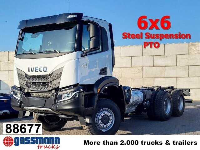 Iveco T-Way 360 6x6, Nebenantrieb - Şasi kamyon: fotoğraf 1 Iveco T-Way 360 6x6, Nebenantrieb - Şasi kamyon: fotoğraf 1