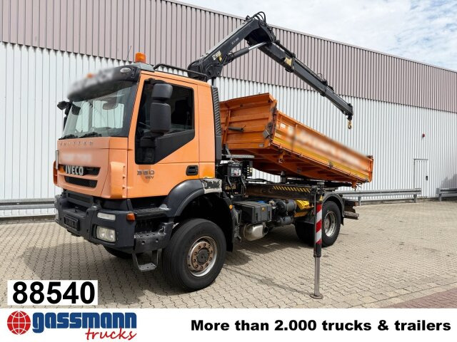 Iveco Trakker AD190T36W 4x4, EEV, Kran Hiab 111BS-2 - Damperli kamyon, Vinçli kamyon: fotoğraf 1 Iveco Trakker AD190T36W 4x4, EEV, Kran Hiab 111BS-2 - Damperli kamyon, Vinçli kamyon: fotoğraf 1