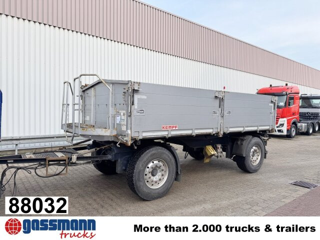 Kempf HKD 18, Alu-Bordwände ca. 13m³ - Damperli römork: fotoğraf 1 Kempf HKD 18, Alu-Bordwände ca. 13m³ - Damperli römork: fotoğraf 1