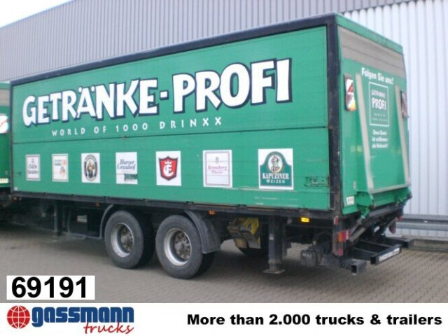 Kögel ZFHB 18, Böse Getränkekoffer, BÄR LBW - Kapalı karoser römork: fotoğraf 1 Kögel ZFHB 18, Böse Getränkekoffer, BÄR LBW - Kapalı karoser römork: fotoğraf 1