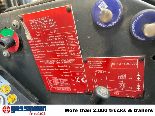 Kamyona monte forklift M4 25.3 Mitnahmestapler: fotoğraf 10