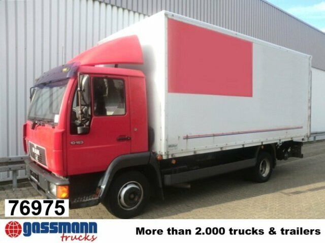 MAN L35 10.163 4x2 - Kapalı kasa kamyon: fotoğraf 1 MAN L35 10.163 4x2 - Kapalı kasa kamyon: fotoğraf 1