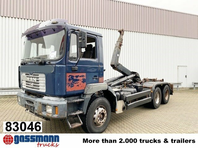 MAN T40 26.364/414 6x4, 6-Zylinder - Kancalı yükleyici kamyon: fotoğraf 1 MAN T40 26.364/414 6x4, 6-Zylinder - Kancalı yükleyici kamyon: fotoğraf 1