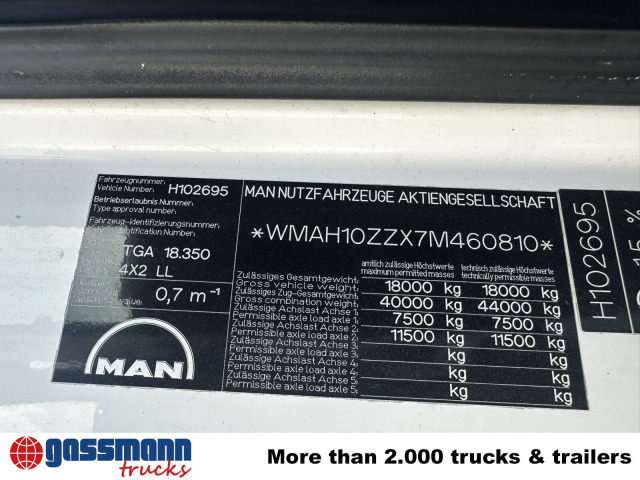 MAN TGA 18.350 4x2 LL, Fahrschulausstattung - Kapalı kasa kamyon: fotoğraf 2 MAN TGA 18.350 4x2 LL, Fahrschulausstattung - Kapalı kasa kamyon: fotoğraf 2