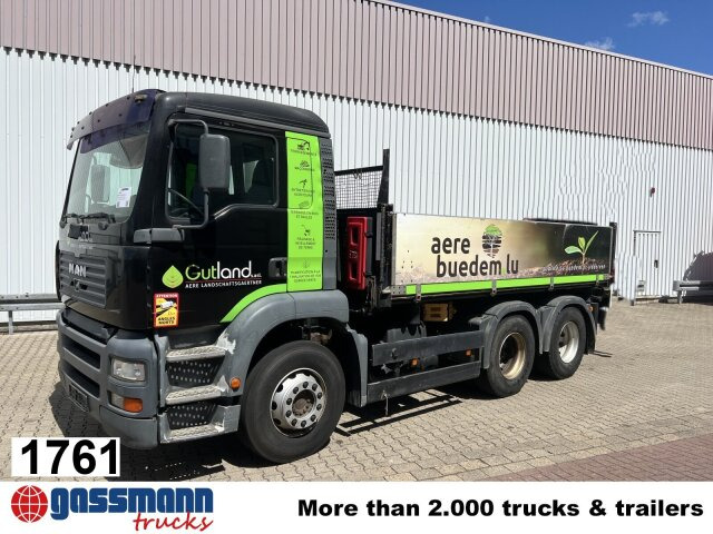 MAN TGA 26.363/410 6x4 BB, 2-S-Alukipper - Damperli kamyon, Vinçli kamyon: fotoğraf 1 MAN TGA 26.363/410 6x4 BB, 2-S-Alukipper - Damperli kamyon, Vinçli kamyon: fotoğraf 1