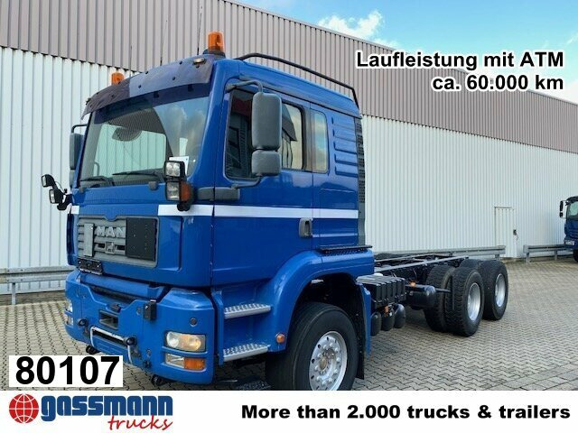 MAN TGA 26.480 6x4 FDLK, Winterdienstausstattung - Şasi kamyon: fotoğraf 1 MAN TGA 26.480 6x4 FDLK, Winterdienstausstattung - Şasi kamyon: fotoğraf 1