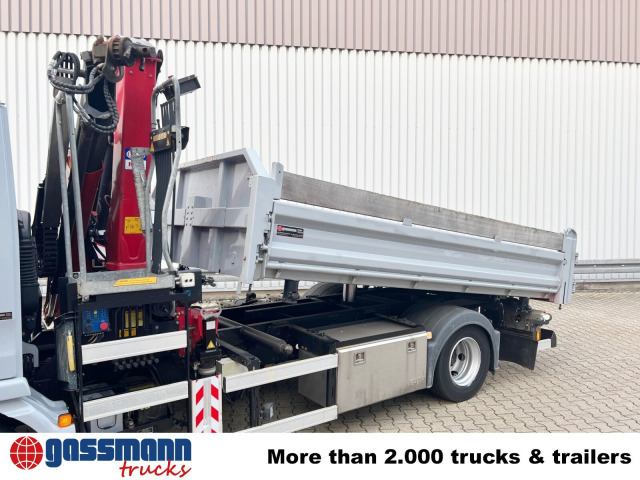 MAN TGL 12.180 4X2 BL mit Kran HMF 900-K1 - Damperli kamyon, Vinçli kamyon: fotoğraf 2 MAN TGL 12.180 4X2 BL mit Kran HMF 900-K1 - Damperli kamyon, Vinçli kamyon: fotoğraf 2