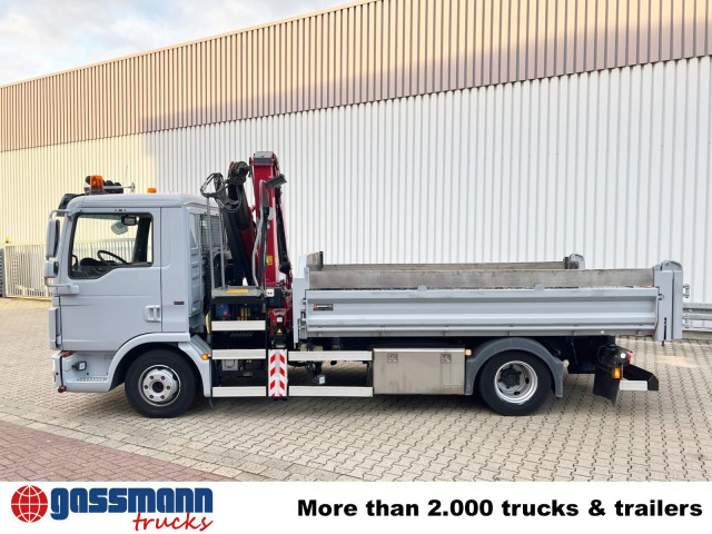Damperli kamyon, Vinçli kamyon MAN TGL 12.180 4X2 BL mit Kran HMF 900-K1: fotoğraf 14