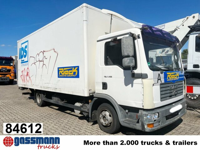 MAN TGL 7.150 4X2 BL mit MBB LBW - Kapalı kasa kamyon: fotoğraf 1 MAN TGL 7.150 4X2 BL mit MBB LBW - Kapalı kasa kamyon: fotoğraf 1