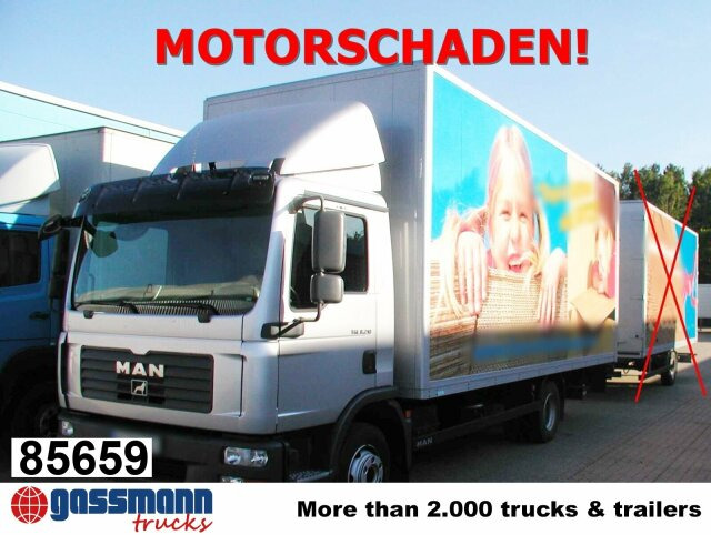 MAN TGL 8.210 4X2 BL mit LBW MBB, MOTORSCHADEN! - Kapalı kasa kamyon: fotoğraf 1 MAN TGL 8.210 4X2 BL mit LBW MBB, MOTORSCHADEN! - Kapalı kasa kamyon: fotoğraf 1