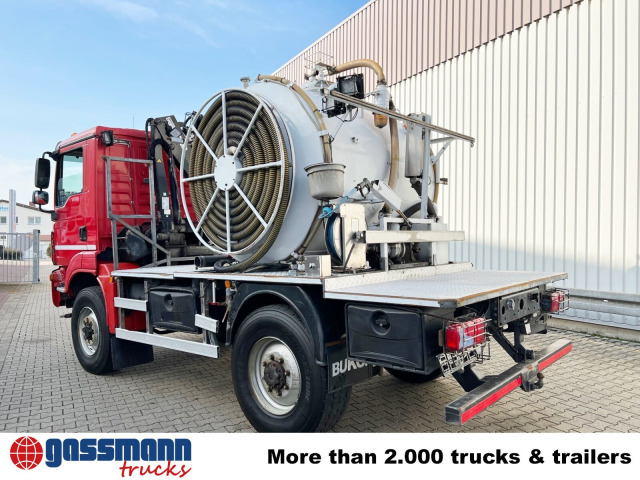 Vinçli kamyon MAN TGM 13.250/340 4X4 BL, Kran Hiab 026 T-3,: fotoğraf 14