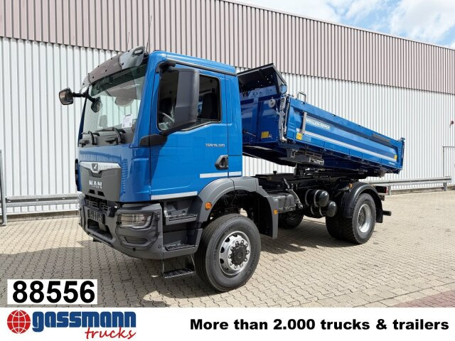 MAN TGM 18.320 4x4 BB CH, Navi, Meiller Trigenius - Damperli kamyon: fotoğraf 1 MAN TGM 18.320 4x4 BB CH, Navi, Meiller Trigenius - Damperli kamyon: fotoğraf 1