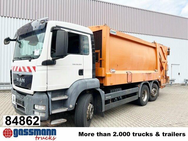 MAN TGS 26.320/400 6x2-4 BL, Lift-/Lenkachse, Heil - Çöp kamyonu: fotoğraf 1 MAN TGS 26.320/400 6x2-4 BL, Lift-/Lenkachse, Heil - Çöp kamyonu: fotoğraf 1