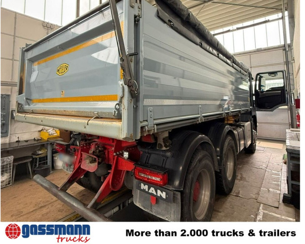 MAN TGS 26.460 6x4 BL, Alu-Bordwände - Damperli kamyon: fotoğraf 2 MAN TGS 26.460 6x4 BL, Alu-Bordwände - Damperli kamyon: fotoğraf 2