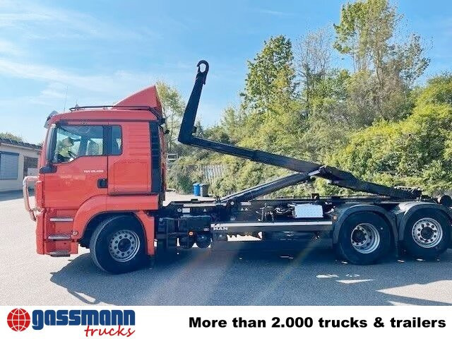 MAN TGS 26.480 6x2-4 BL, Intarder, Lenk-/Liftachse, - Kancalı yükleyici kamyon: fotoğraf 3 MAN TGS 26.480 6x2-4 BL, Intarder, Lenk-/Liftachse, - Kancalı yükleyici kamyon: fotoğraf 3