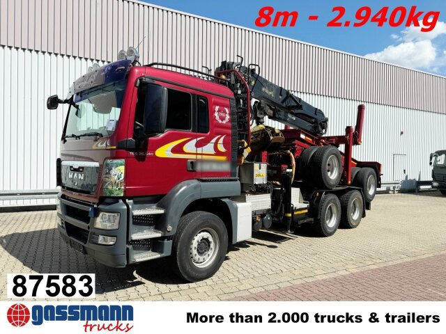 MAN TGS 26.540 6X4 BL, Intarder, Kran Epsilon - Tomruk kamyonu, Vinçli kamyon: fotoğraf 1 MAN TGS 26.540 6X4 BL, Intarder, Kran Epsilon - Tomruk kamyonu, Vinçli kamyon: fotoğraf 1