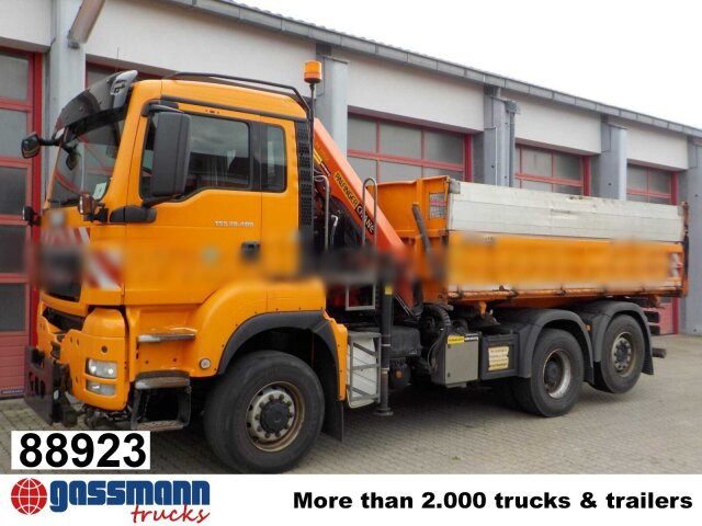 MAN TGS 28.400 6X4-4 BL, Lenk-/Lift, - Damperli kamyon, Vinçli kamyon: fotoğraf 1 MAN TGS 28.400 6X4-4 BL, Lenk-/Lift, - Damperli kamyon, Vinçli kamyon: fotoğraf 1