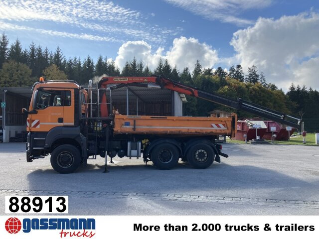 MAN TGS 28.400 6X4-4 BL, Lenk-/Lift, - Damperli kamyon, Vinçli kamyon: fotoğraf 1 MAN TGS 28.400 6X4-4 BL, Lenk-/Lift, - Damperli kamyon, Vinçli kamyon: fotoğraf 1