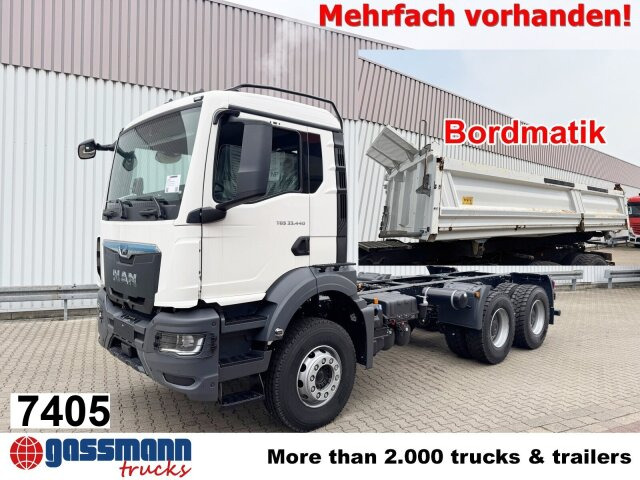 MAN TGS 33.440 6x4 BB, Bordmatik, mehrfach - Damperli kamyon: fotoğraf 1 MAN TGS 33.440 6x4 BB, Bordmatik, mehrfach - Damperli kamyon: fotoğraf 1