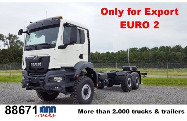 MAN TGS 33.440 6x6 BB CH, Euro2, Einzelbereifung - Şasi kamyon: fotoğraf 1 MAN TGS 33.440 6x6 BB CH, Euro2, Einzelbereifung - Şasi kamyon: fotoğraf 1