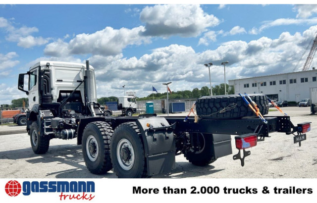 MAN TGS 33.440 6x6 BB CH, Euro2, Einzelbereifung - Şasi kamyon: fotoğraf 4 MAN TGS 33.440 6x6 BB CH, Euro2, Einzelbereifung - Şasi kamyon: fotoğraf 4