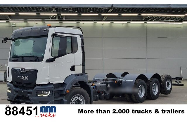 MAN TGS 35.470 8x4-4 BL, Lenk-/Liftachse, Navi, - Şasi kamyon: fotoğraf 1 MAN TGS 35.470 8x4-4 BL, Lenk-/Liftachse, Navi, - Şasi kamyon: fotoğraf 1