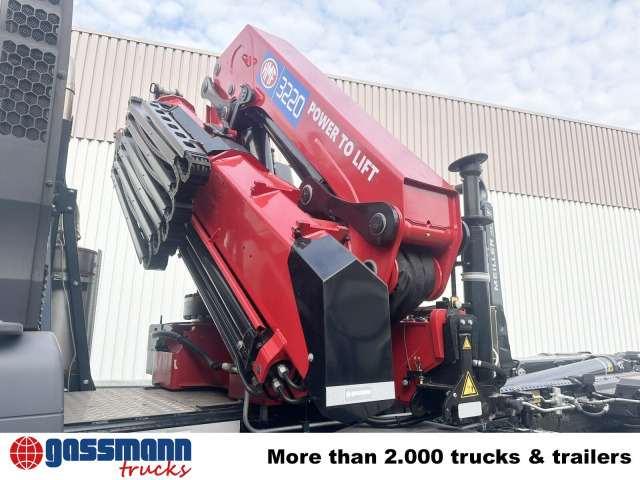 MAN TGS 35.480 8X4 BL, Intarder, Kran HMF 3220-K6, - Kancalı yükleyici kamyon, Vinçli kamyon: fotoğraf 3 MAN TGS 35.480 8X4 BL, Intarder, Kran HMF 3220-K6, - Kancalı yükleyici kamyon, Vinçli kamyon: fotoğraf 3