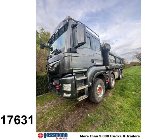 MAN TGS 35.510 8x4 BL, Bordmatik - Damper: fotoğraf 1 MAN TGS 35.510 8x4 BL, Bordmatik - Damper: fotoğraf 1