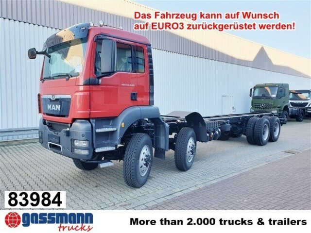 MAN TGS 41.480 8X6 BB - Şasi kamyon: fotoğraf 1 MAN TGS 41.480 8X6 BB - Şasi kamyon: fotoğraf 1