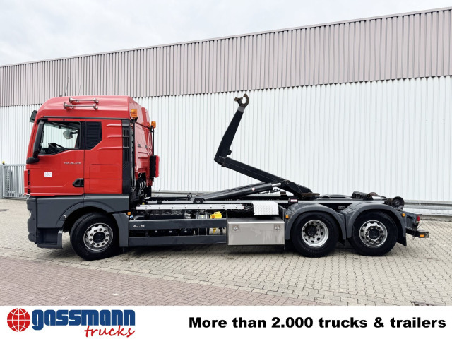 Kancalı yükleyici kamyon MAN TGX 26.470 6X2-4 BL, VDL 21-S 6200 Abrollkipper: fotoğraf 14