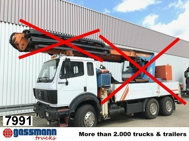 Mercedes-Benz 2638 K 6x4 - Şasi kamyon: fotoğraf 1 Mercedes-Benz 2638 K 6x4 - Şasi kamyon: fotoğraf 1