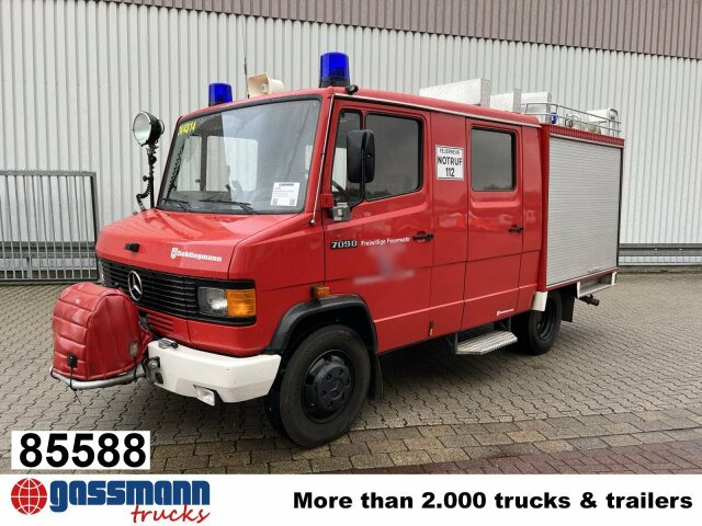 Mercedes-Benz 709 D 4x2 Doka, LF 8 - İtfaiye aracı: fotoğraf 1 Mercedes-Benz 709 D 4x2 Doka, LF 8 - İtfaiye aracı: fotoğraf 1