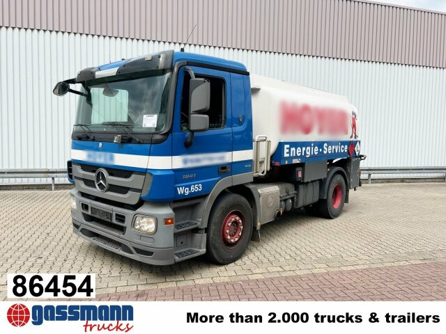 Mercedes-Benz Actros 1841 L 4x2, Esterer-Tankaufbau, 3 - Tanker kamyon: fotoğraf 1 Mercedes-Benz Actros 1841 L 4x2, Esterer-Tankaufbau, 3 - Tanker kamyon: fotoğraf 1