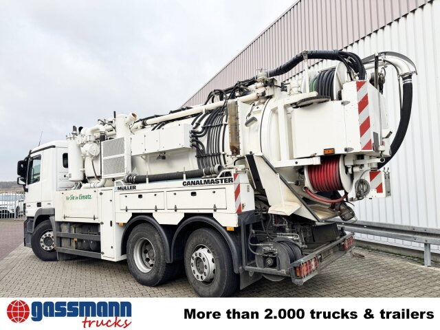 Mercedes-Benz Actros 2536 L 6x2, Müller Saug- und Spülwagen - Yol süpürme aracı: fotoğraf 3 Mercedes-Benz Actros 2536 L 6x2, Müller Saug- und Spülwagen - Yol süpürme aracı: fotoğraf 3