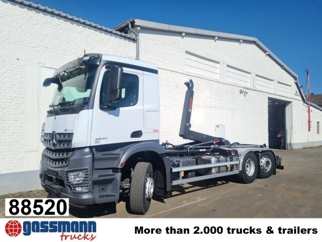 Mercedes-Benz Actros 2545 L 6x2, Retarder, Lenk-/Liftachse, - Kancalı yükleyici kamyon: fotoğraf 1 Mercedes-Benz Actros 2545 L 6x2, Retarder, Lenk-/Liftachse, - Kancalı yükleyici kamyon: fotoğraf 1