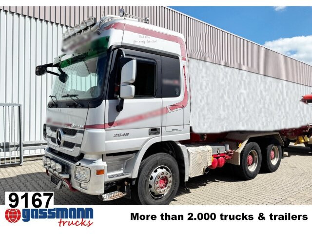 Mercedes-Benz Actros 2648 LK 6x4, Retarder, Bi-Xenon - Şasi kamyon: fotoğraf 1 Mercedes-Benz Actros 2648 LK 6x4, Retarder, Bi-Xenon - Şasi kamyon: fotoğraf 1