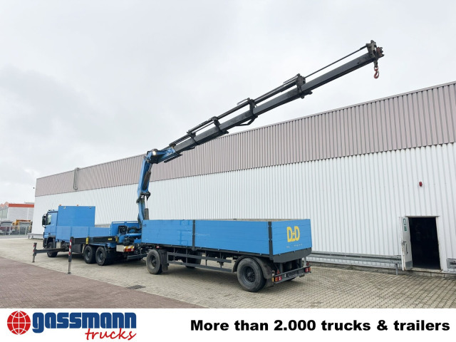 Mercedes-Benz Actros 2741 L 6x4, Twist-Lock ausz. auf 3m, - Sal/ Açık kasa kamyon, Vinçli kamyon: fotoğraf 4 Mercedes-Benz Actros 2741 L 6x4, Twist-Lock ausz. auf 3m, - Sal/ Açık kasa kamyon, Vinçli kamyon: fotoğraf 4