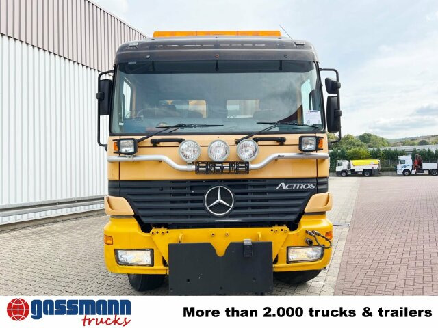 Yol süpürme aracı Mercedes-Benz Actros 3243 K 8x4/4, Müller Saug- und: fotoğraf 9