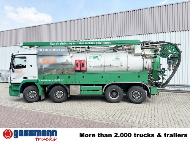 Mercedes-Benz Actros 3244 L 8x2/6, Assmann Saug- und - Yol süpürme aracı: fotoğraf 5 Mercedes-Benz Actros 3244 L 8x2/6, Assmann Saug- und - Yol süpürme aracı: fotoğraf 5