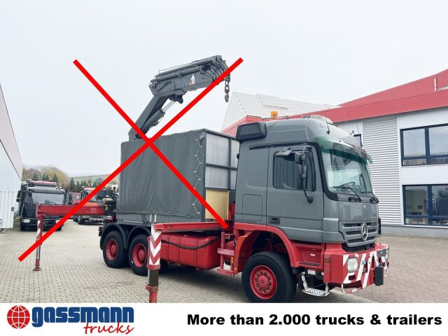 Şasi kamyon Mercedes-Benz Actros 3346 AK 6x6: fotoğraf 8
