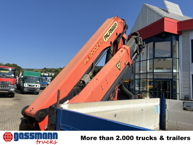 Mercedes-Benz Antos 1836 L 4x2, Glastransporter, Heckkran - Sal/ Açık kasa kamyon, Vinçli kamyon: fotoğraf 2 Mercedes-Benz Antos 1836 L 4x2, Glastransporter, Heckkran - Sal/ Açık kasa kamyon, Vinçli kamyon: fotoğraf 2