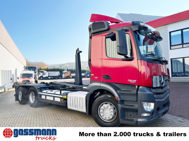 Kancalı yükleyici kamyon Mercedes-Benz Antos 2545 L 6x2, Retarder, Lenk-/Liftachse: fotoğraf 9