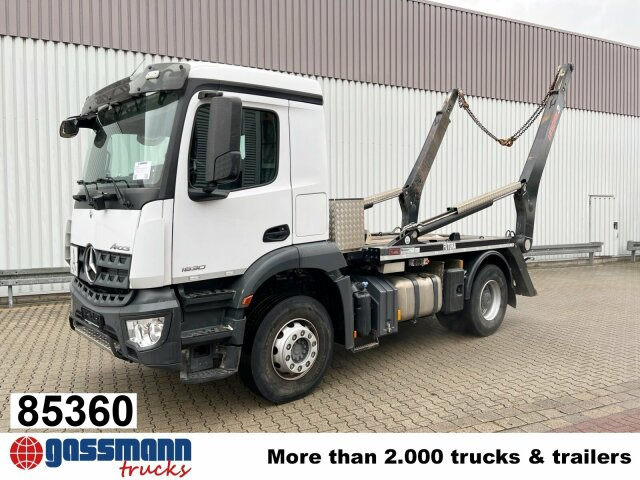 Mercedes-Benz Arocs 1830 K 4x2, Funk - Hidrolift kamyon: fotoğraf 1 Mercedes-Benz Arocs 1830 K 4x2, Funk - Hidrolift kamyon: fotoğraf 1