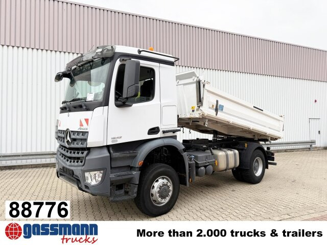 Mercedes-Benz Arocs 1842 AK 4x4 - Damperli kamyon: fotoğraf 1 Mercedes-Benz Arocs 1842 AK 4x4 - Damperli kamyon: fotoğraf 1