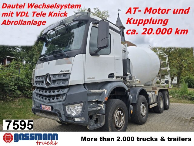 Mercedes-Benz Arocs 3240/8x4, 9 cbm Liebherr HTM 904 F - Transmikser: fotoğraf 1 Mercedes-Benz Arocs 3240/8x4, 9 cbm Liebherr HTM 904 F - Transmikser: fotoğraf 1