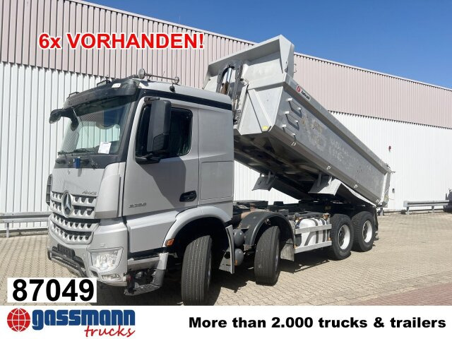 Mercedes-Benz Arocs 3251 LK 8x4/4, Retarder, Stahlmulde ca. - Damper: fotoğraf 1 Mercedes-Benz Arocs 3251 LK 8x4/4, Retarder, Stahlmulde ca. - Damper: fotoğraf 1