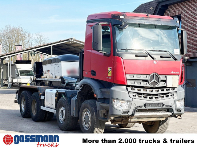 Mercedes-Benz Arocs 4148 AK 8x6/4, Grounder, - Kancalı yükleyici kamyon: fotoğraf 5 Mercedes-Benz Arocs 4148 AK 8x6/4, Grounder, - Kancalı yükleyici kamyon: fotoğraf 5