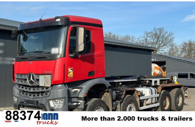 Mercedes-Benz Arocs 4148 AK 8x6/4, Grounder, - Kancalı yükleyici kamyon: fotoğraf 1 Mercedes-Benz Arocs 4148 AK 8x6/4, Grounder, - Kancalı yükleyici kamyon: fotoğraf 1