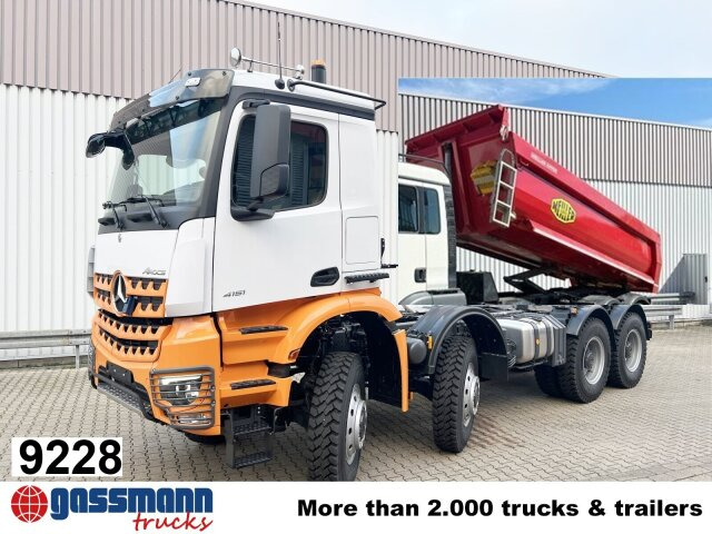 Mercedes-Benz Arocs 4151 AK 8x8/4, Grounder, Meiller - Damper: fotoğraf 1 Mercedes-Benz Arocs 4151 AK 8x8/4, Grounder, Meiller - Damper: fotoğraf 1